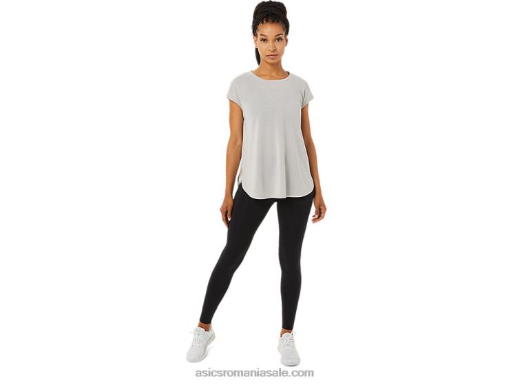 Asics gri stridii top cu mânecă scurtă de damă ZF4643359