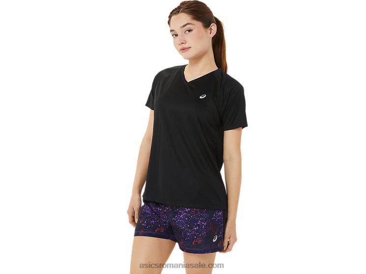 Asics negru de performanță decolteu în V Lyte pentru femei ZF4643498