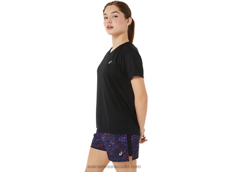 Asics negru de performanță decolteu în V Lyte pentru femei ZF4643498