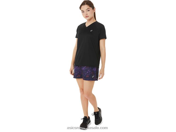 Asics negru de performanță decolteu în V Lyte pentru femei ZF4643498