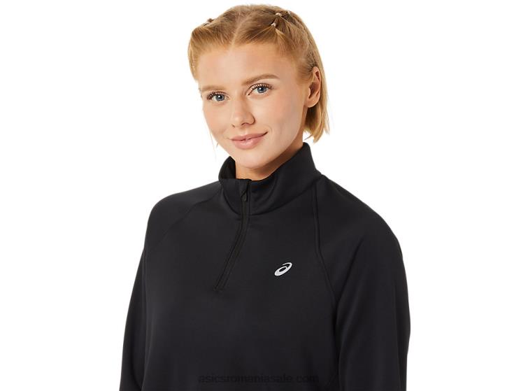 Asics negru de performanță termopolis dama fermoar 1/4 ZF4643636