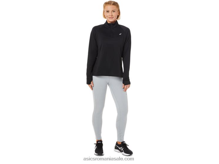 Asics negru de performanță termopolis dama fermoar 1/4 ZF4643636
