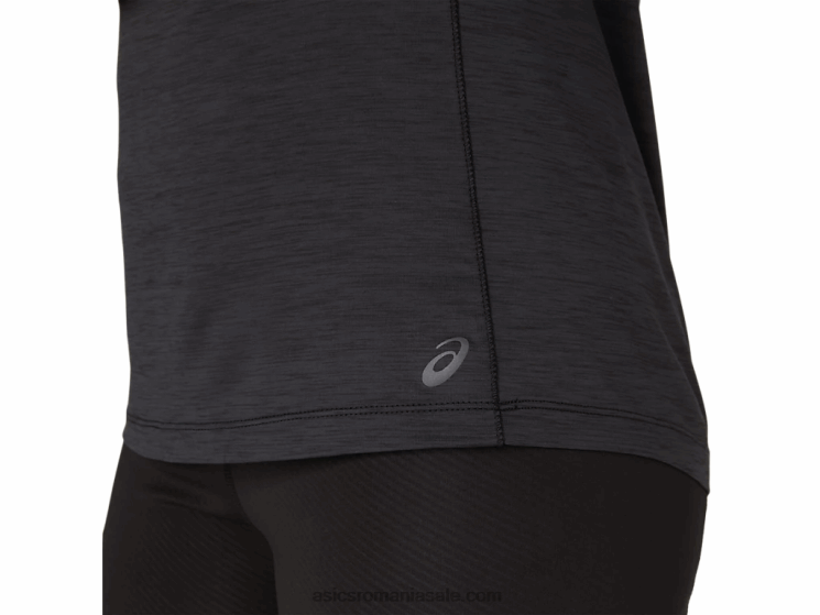 Asics negru de performanță top pr lyte cu mânecă scurtă c110 pentru damă ZF4644094