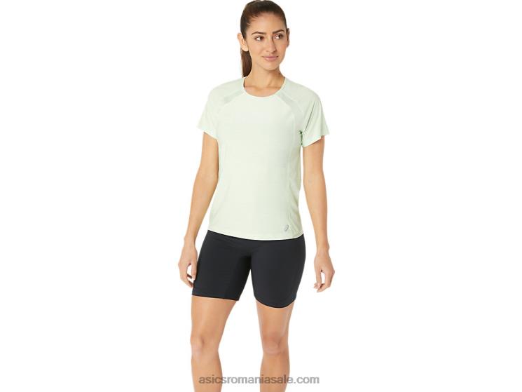 Asics șoptește verde top pr lyte cu mânecă scurtă c110 pentru damă ZF4642173