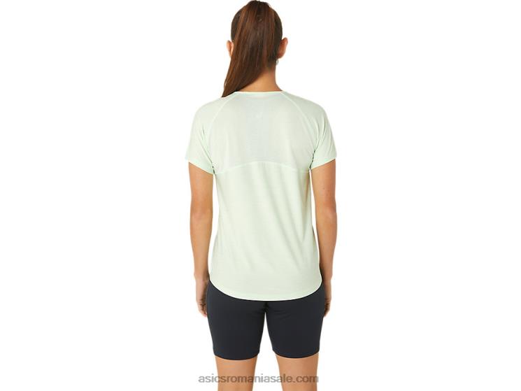 Asics șoptește verde top pr lyte cu mânecă scurtă c110 pentru damă ZF4642173