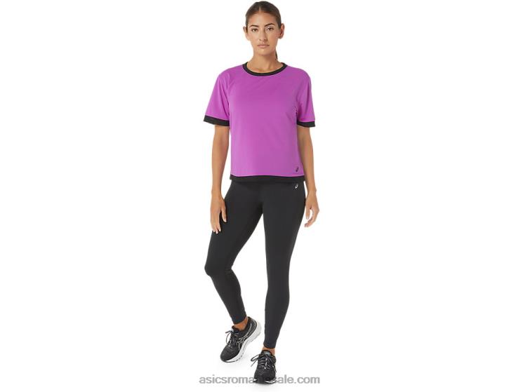 Asics orhidee mânecă scurtă din plasă Kate pentru femei ZF4642748