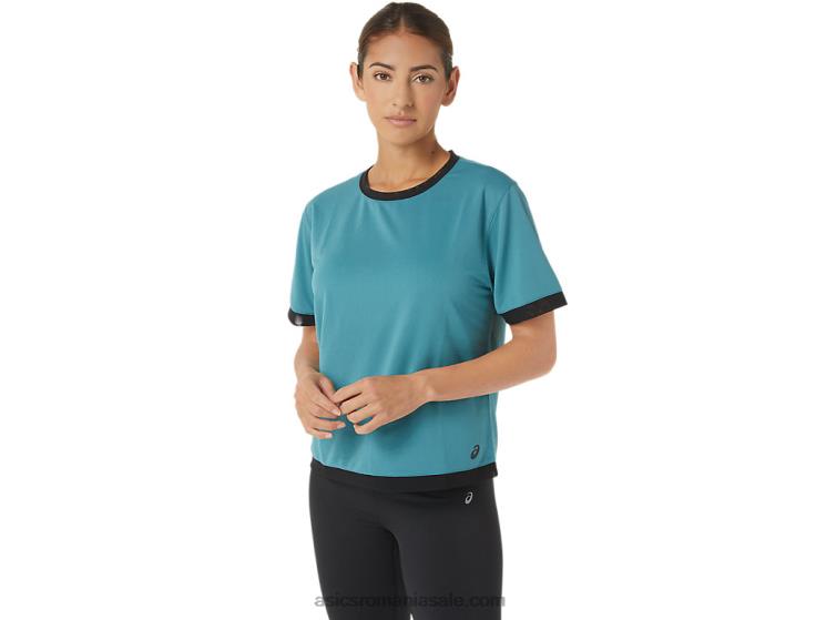 Asics pin cețos mânecă scurtă din plasă Kate pentru femei ZF4642840