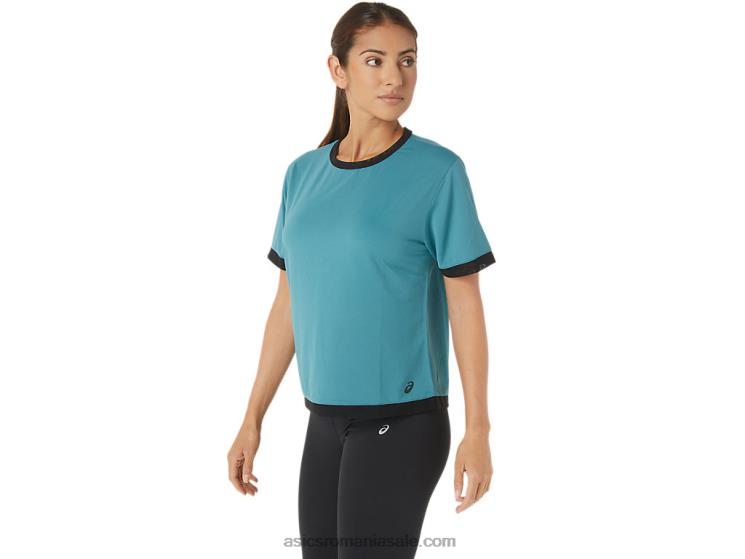 Asics pin cețos mânecă scurtă din plasă Kate pentru femei ZF4642840