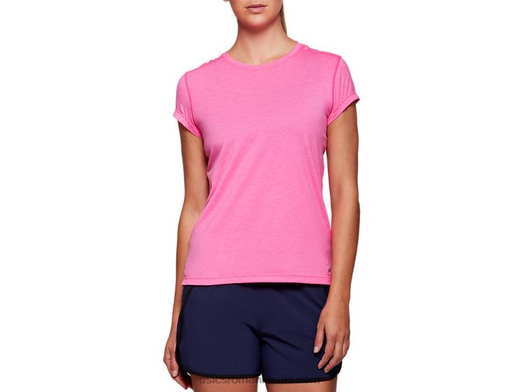 Asics roz glo heather top dorai cu mânecă scurtă de damă ZF4644054