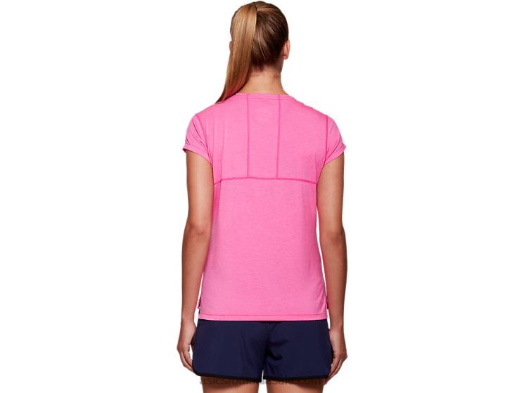 Asics roz glo heather top dorai cu mânecă scurtă de damă ZF4644054