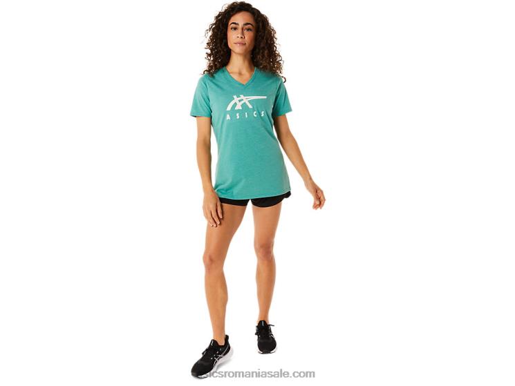 Asics salvie heather damă dungi cu decolteu în V ZF4642831