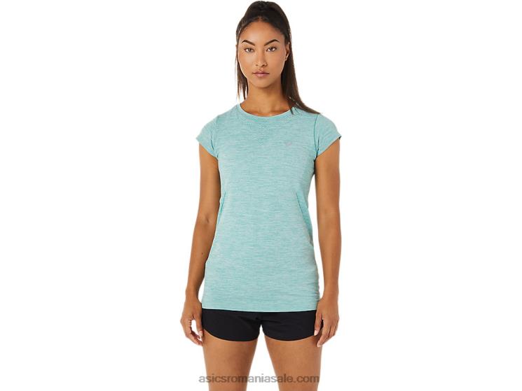 Asics salvie top cu mânecă scurtă fără cusături pentru femei ZF4643499