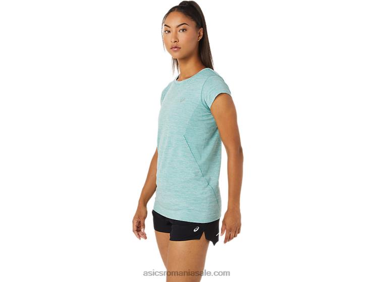 Asics salvie top cu mânecă scurtă fără cusături pentru femei ZF4643499