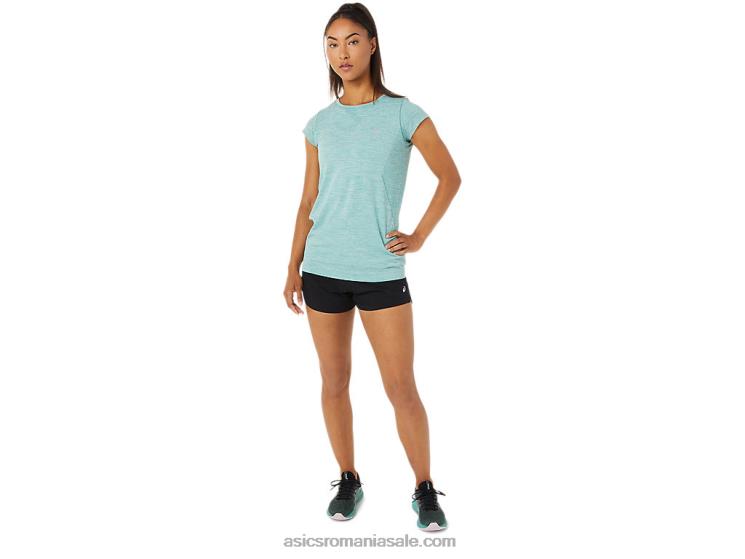 Asics salvie top cu mânecă scurtă fără cusături pentru femei ZF4643499