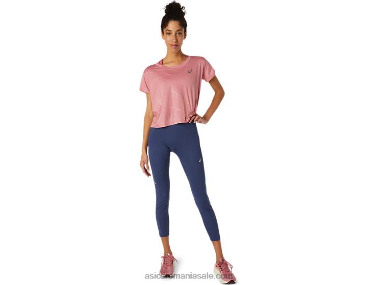 Asics trandafir afumat top nagare de dama cu maneca scurta ZF4643696
