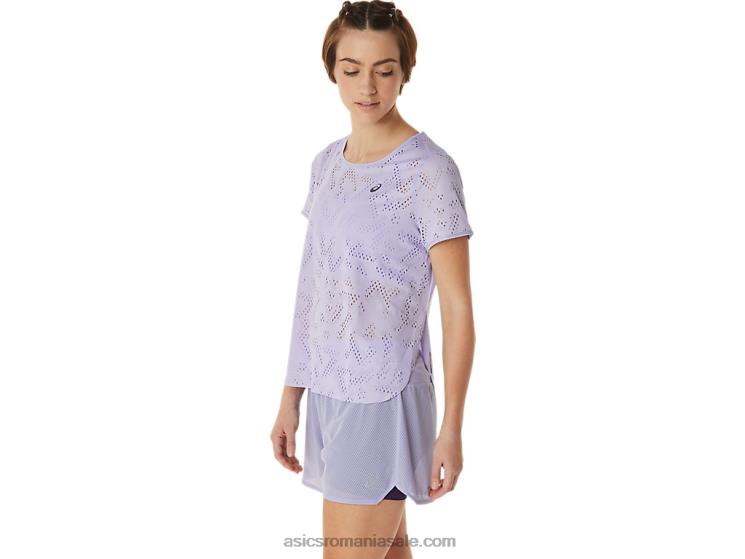 Asics vapori top cu mânecă scurtă ventilate actibreeze pentru femei ZF4643035