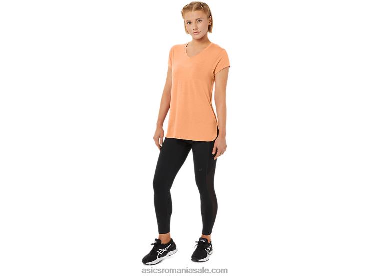 Asics vară dună erica top de damă negru cu decolteu în v ZF4642260