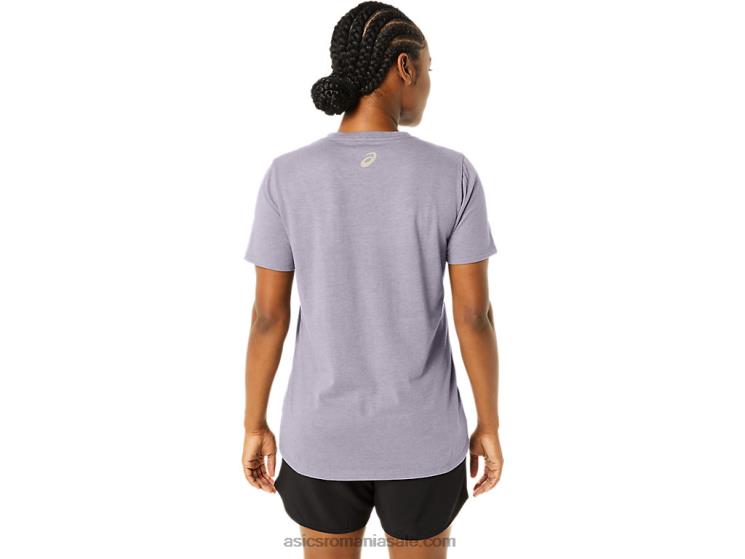 Asics violeta amurgului damă dungi cu decolteu în V ZF4642263