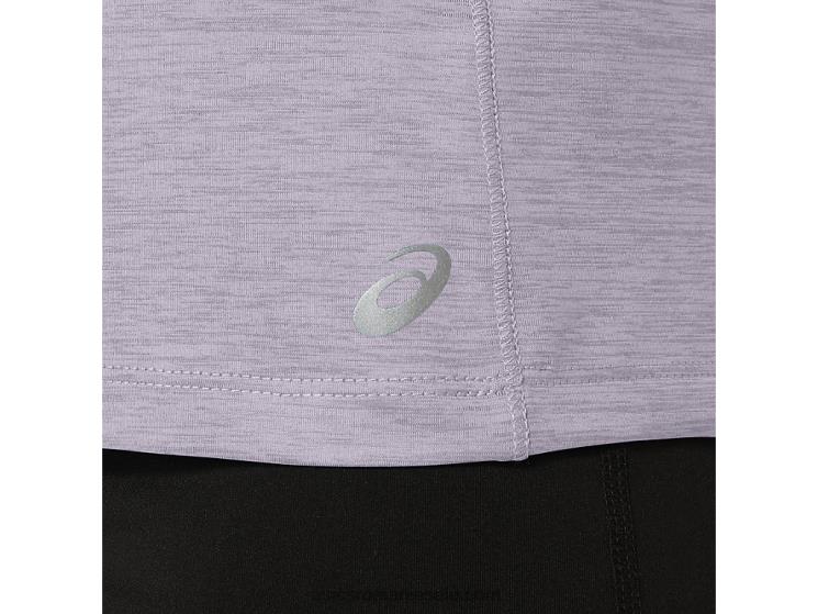 Asics violeta amurgului top pr lyte cu mânecă scurtă c110 pentru damă ZF4642285