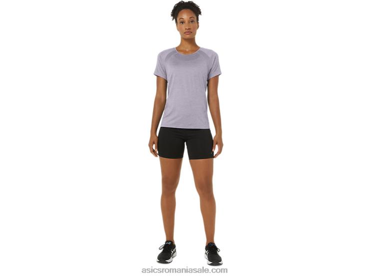 Asics violeta amurgului top pr lyte cu mânecă scurtă c110 pentru damă ZF4642285