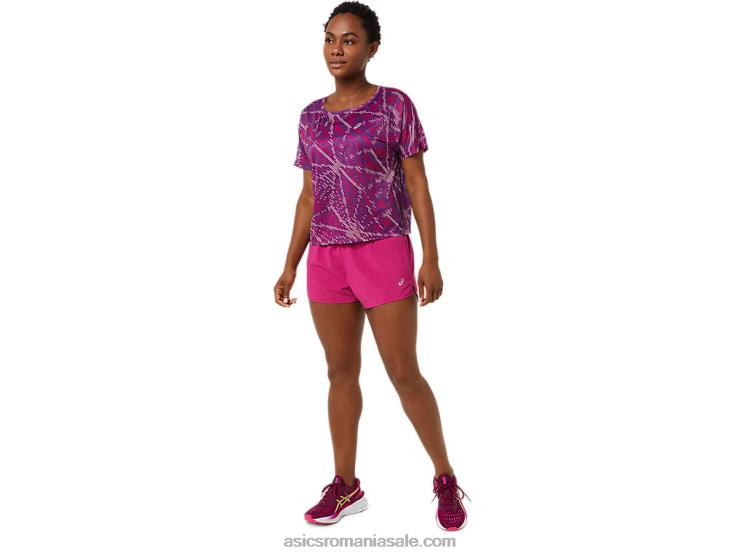 Asics yo zakura aop top de damă cu mânecă scurtă Sakura ZF4643329