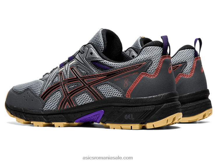 Asics cărămidă gri/roșie suport gel-venture 8 latime ZF4643938