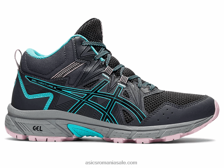Asics gri grafit/mentă de gheață gel-venture 8 mt ZF4643566