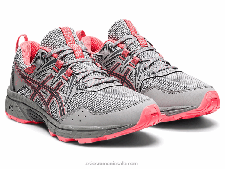 Asics gri piemont/coral aprins gel-venture 8 ZF4643611