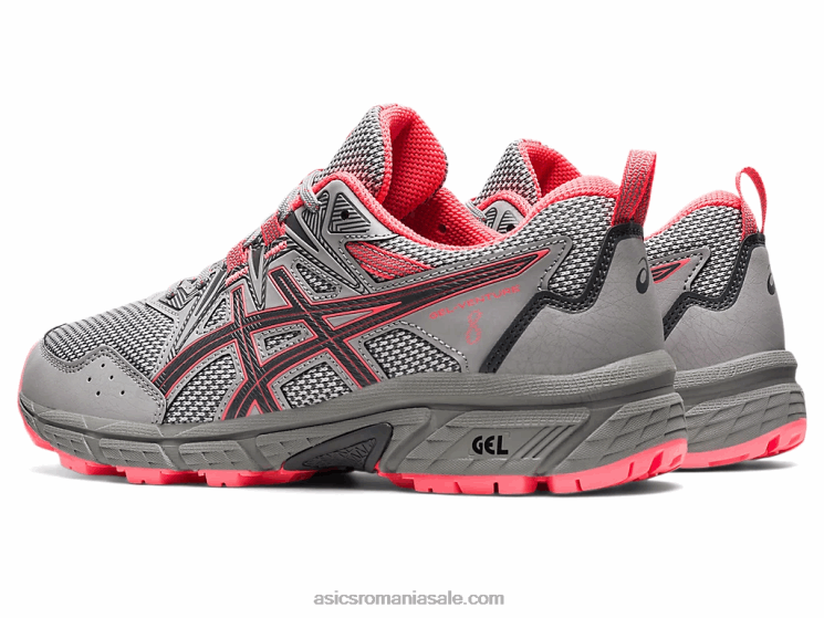 Asics gri piemont/coral aprins gel-venture 8 ZF4643611