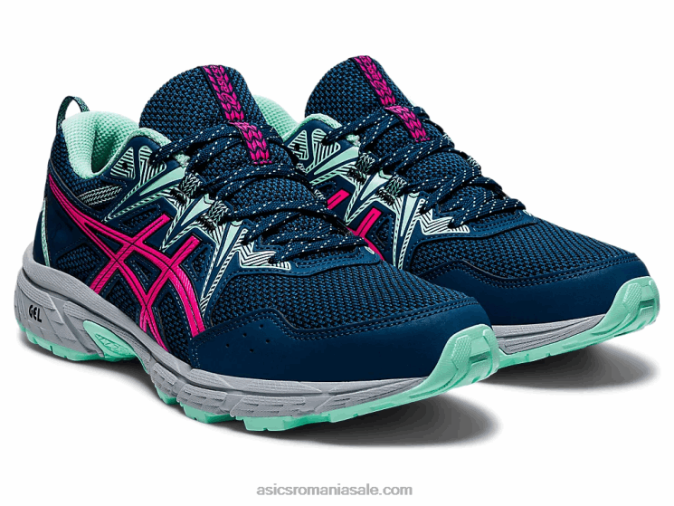 Asics mako albastru/roz glo gel-venture 8 ZF4643873