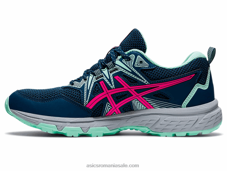 Asics mako albastru/roz glo gel-venture 8 ZF4643873