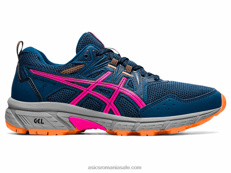 Asics mako albastru/roz glo gel-venture 8 latime ZF4643919