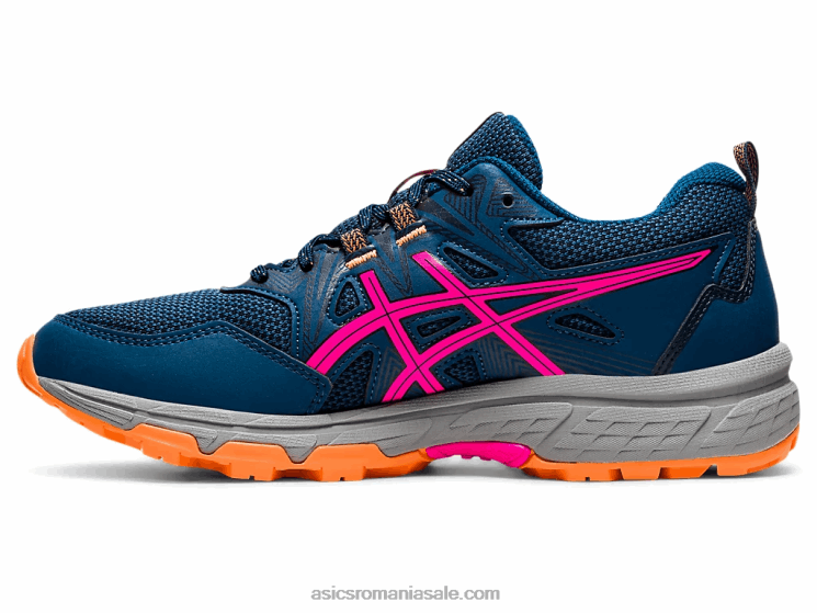 Asics mako albastru/roz glo gel-venture 8 latime ZF4643919