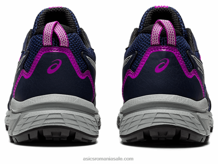 Asics miezul nopții/argint pur gel-venture 8 latime ZF4642945