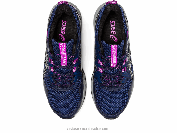 Asics miezul nopții/argint pur gel-venture 8 latime ZF4642945