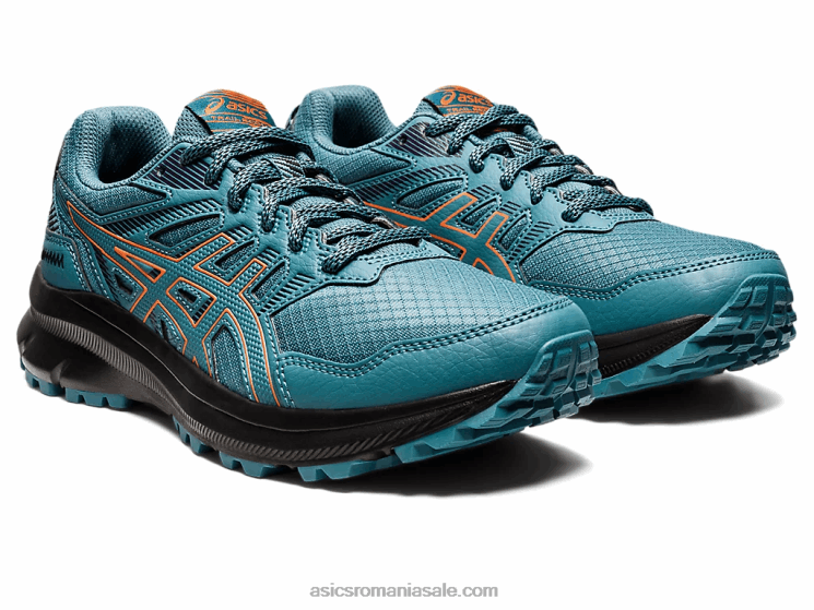Asics misty pine/nova orange cercetător traseu 2 ZF4643110