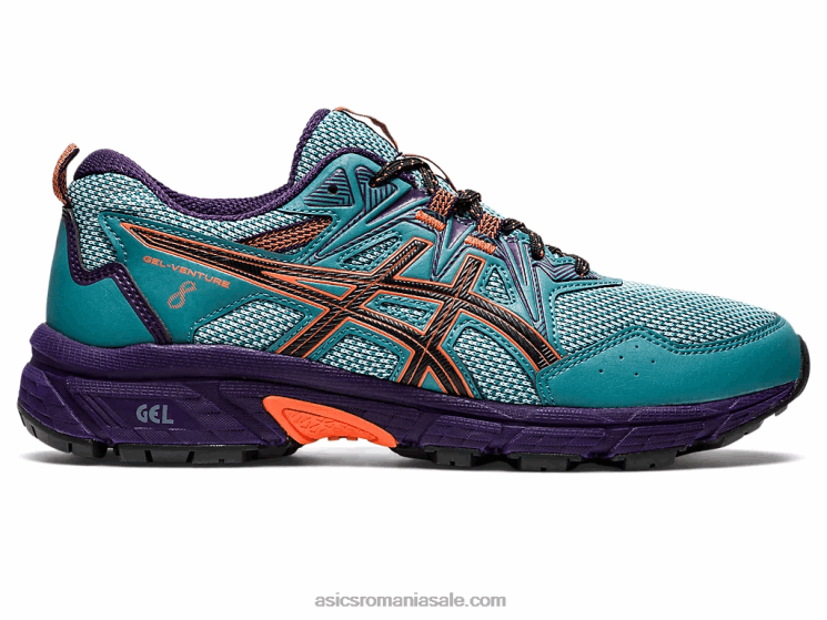 Asics misty pine/nova orange gel-venture 8 ZF4642879