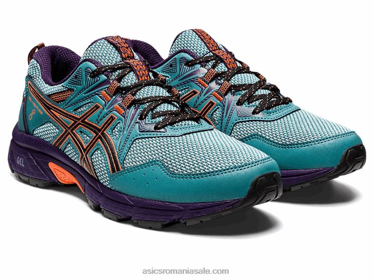 Asics misty pine/nova orange gel-venture 8 ZF4642879