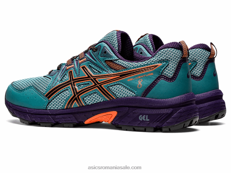 Asics misty pine/nova orange gel-venture 8 ZF4642879