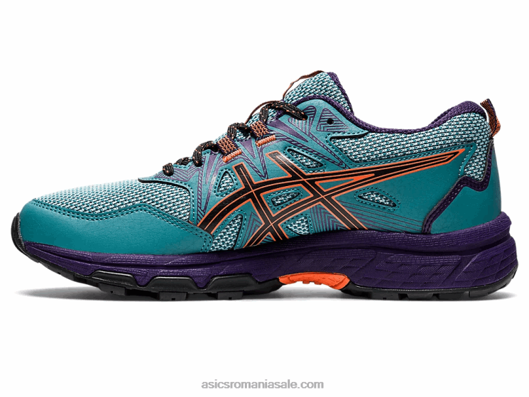 Asics misty pine/nova orange gel-venture 8 ZF4642879