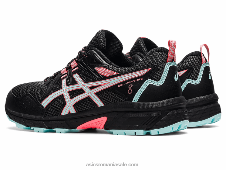 Asics negru/albastru clar gel-venture 8 latime ZF4643547