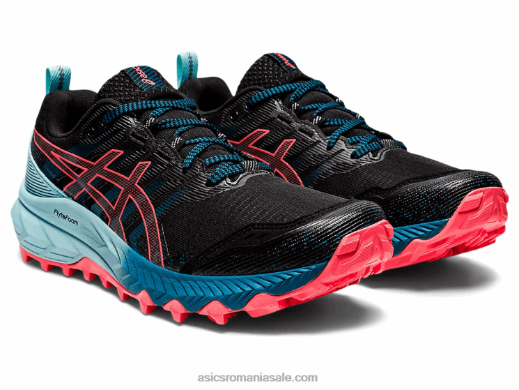 Asics negru/coral aprins gel-trabuco 9 ZF4643888