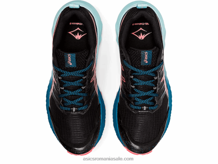 Asics negru/coral aprins gel-trabuco 9 ZF4643888