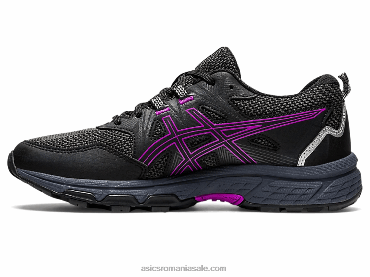 Asics negru/orhidee gel-venture 8 ZF4642710