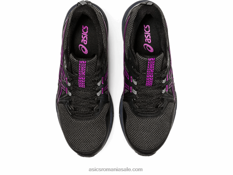 Asics negru/orhidee gel-venture 8 ZF4642710