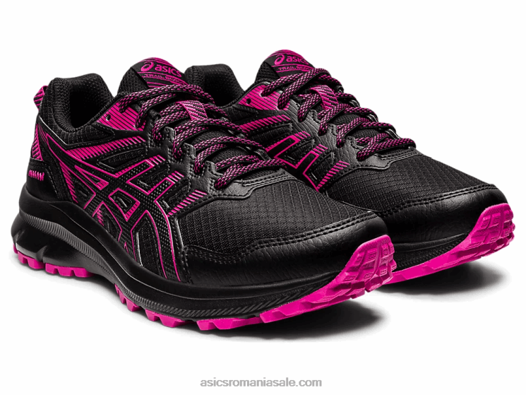 Asics negru/roșu fucsia cercetător traseu 2 ZF4643897