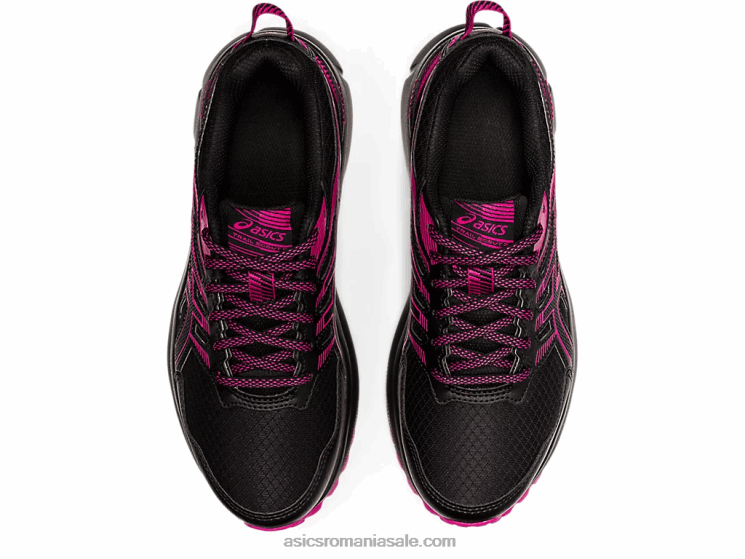 Asics negru/roșu fucsia cercetător traseu 2 ZF4643897