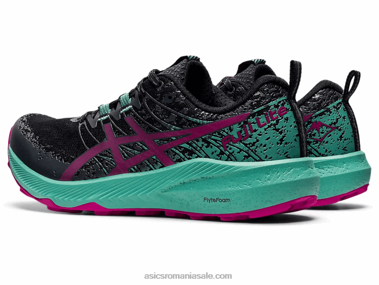 Asics negru/roșu fucsia fuji lite 2 ZF4643586
