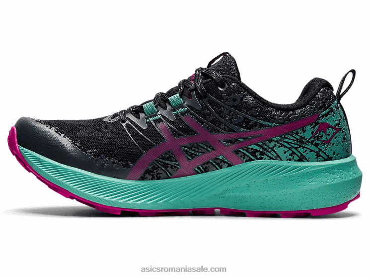 Asics negru/roșu fucsia fuji lite 2 ZF4643586