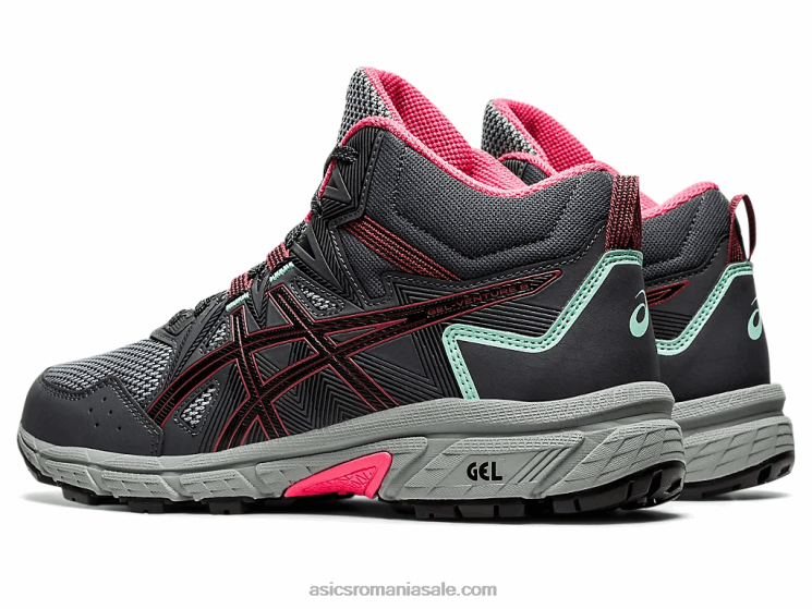 Asics purtător gri/trandafir uscat gel-venture 8 mt ZF4643697